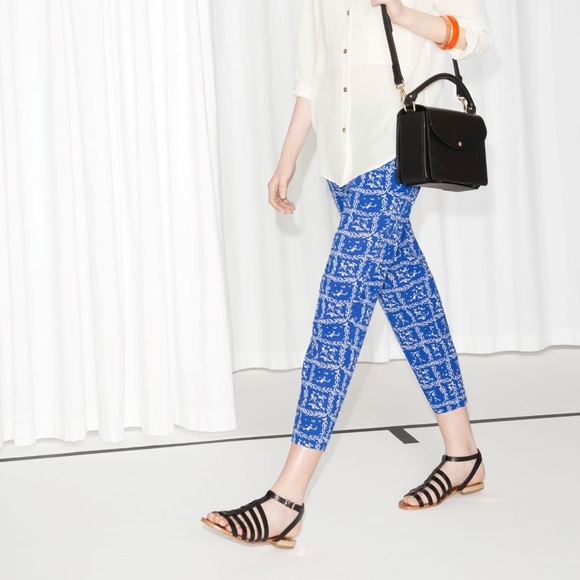 & Other Stories Pants - & Other Stories Cotton Trousers (US Size 6)